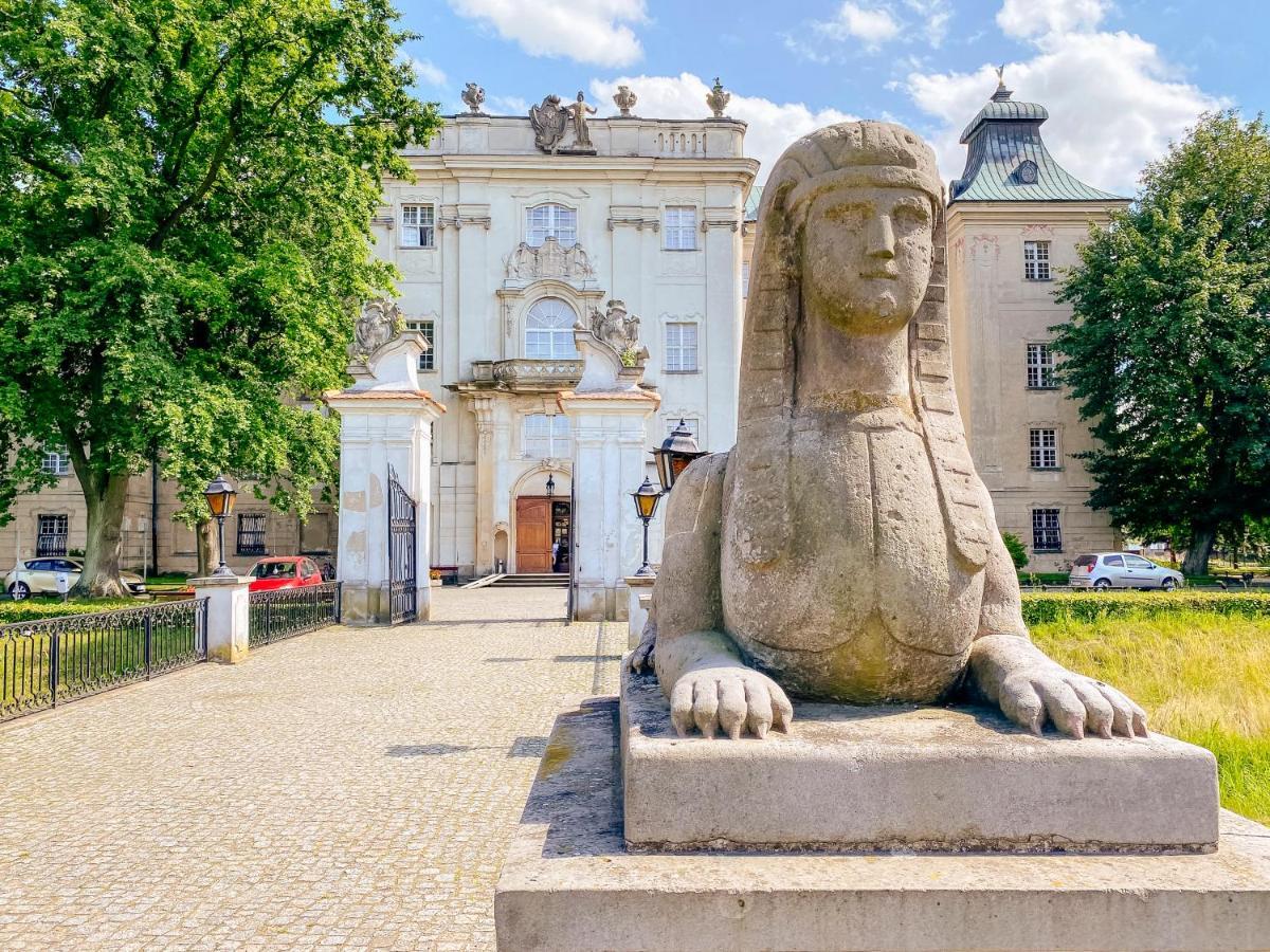 Hotel Zamek Krolewski W Rydzynie 리드지나 외부 사진